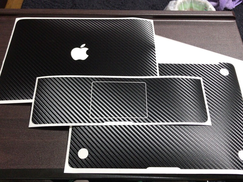 wraplus for MacBook Air Pro おしゃれなスキンシール ブラックカーボン – Macガレージ